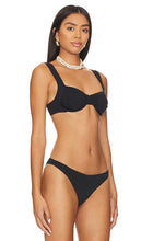 LSPACE Stella Bikini Top in Black