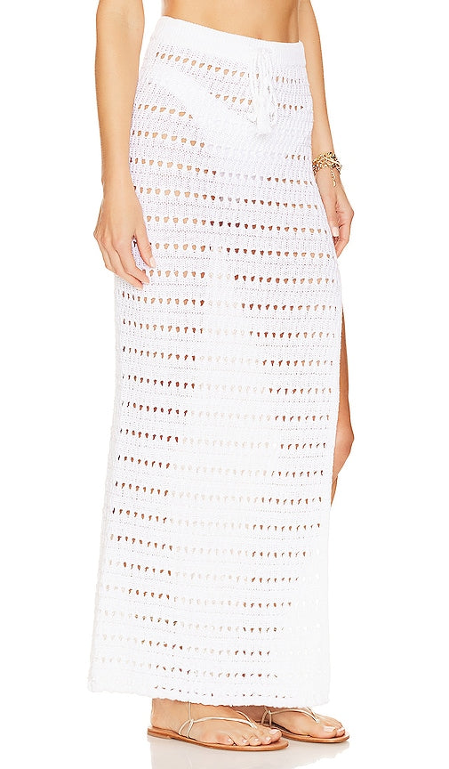 LSPACE Sweetest Thing Skirt in Ivory