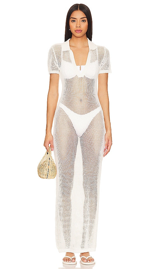LSPACE Sydney Cover Up in Cream