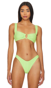 LSPACE Willow Bikini Top in Green - Haut de bikini LSPACE Willow en vert - LSPACE 绿色 Willow 比基尼上衣 - LSPACE Willow Bikinioberteil in Grün - LSPACE Willow 비키니 탑 - Top bikini in salice LSPACE in verde