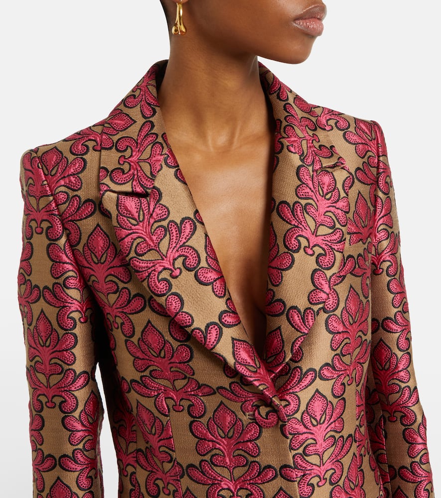 La DoubleJ 24/7 cotton jacquard blazer