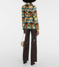 La DoubleJ 24/7 single-breasted velvet blazer