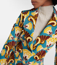 La DoubleJ 24/7 single-breasted velvet blazer