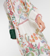 La DoubleJ Athena printed silk chiffon maxi dress