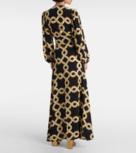 La DoubleJ Camerino silk cr√É¬™pe de chine maxi dress