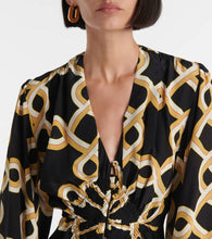 La DoubleJ Camerino silk cr√É¬™pe de chine maxi dress