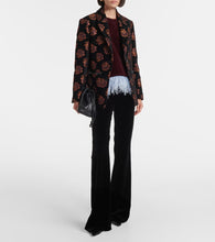 La DoubleJ Kelly floral jacquard blazer