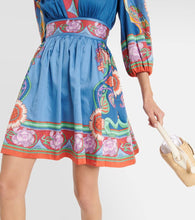 La DoubleJ Margherita printed cotton minidress