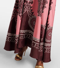 La DoubleJ Muumuu printed silk twill kaftan