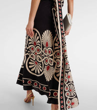 La DoubleJ Slip-Around silk cr√É¬™pe de chine maxi dress