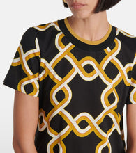 La DoubleJ Sporty Swing printed cotton midi dress