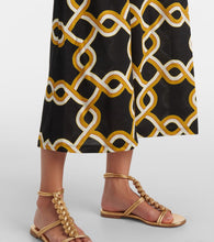 La DoubleJ Sporty Swing printed cotton midi dress