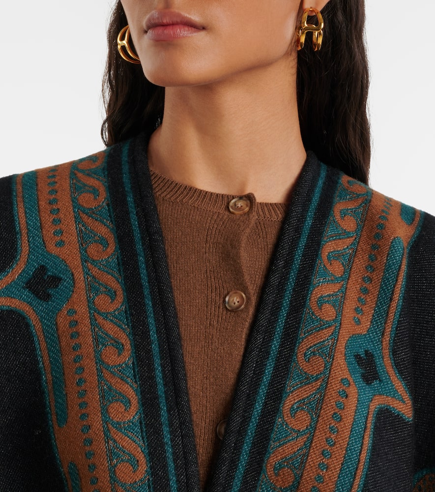 La DoubleJ Wool and silk shawl