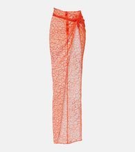 LaQuan Smith Lace wrap skirt - LaQuan Smith蕾丝裹身裙