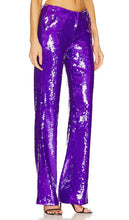 LaQuan Smith Relaxed Fit Trouser in Purple