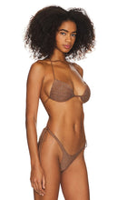 LaQuan Smith x REVOLVE Crystal Bikini Top in Brown