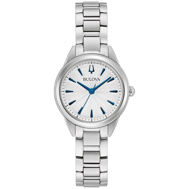 Ladies' Bulova Classic Sutton Stainless Steel Bracelet Watch | 28mm | 96L285
