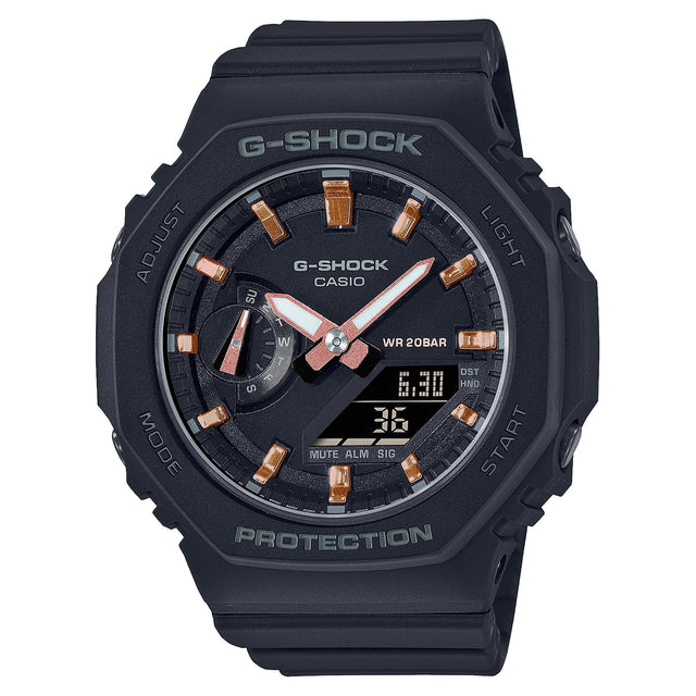 Ladies' Casio G-Shock S Series Black Resin Strap Watch GMAS2100-1A