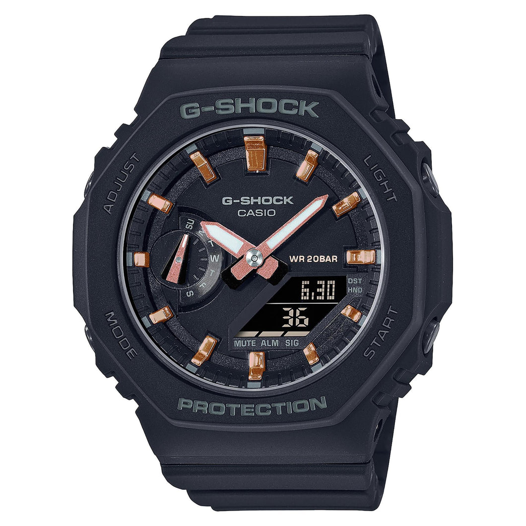 Ladies' Casio G-Shock S Series Black Resin Strap Watch GMAS2100-1A