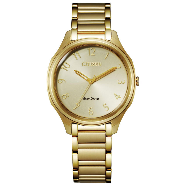 Ladies' Citizen Eco-Drive Drive Gold-Tone Watch | 35mm | EM0752-54P