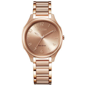 Ladies' Citizen Eco-Drive Drive Rose Gold-Tone Watch | 35mm | EM0758-58X