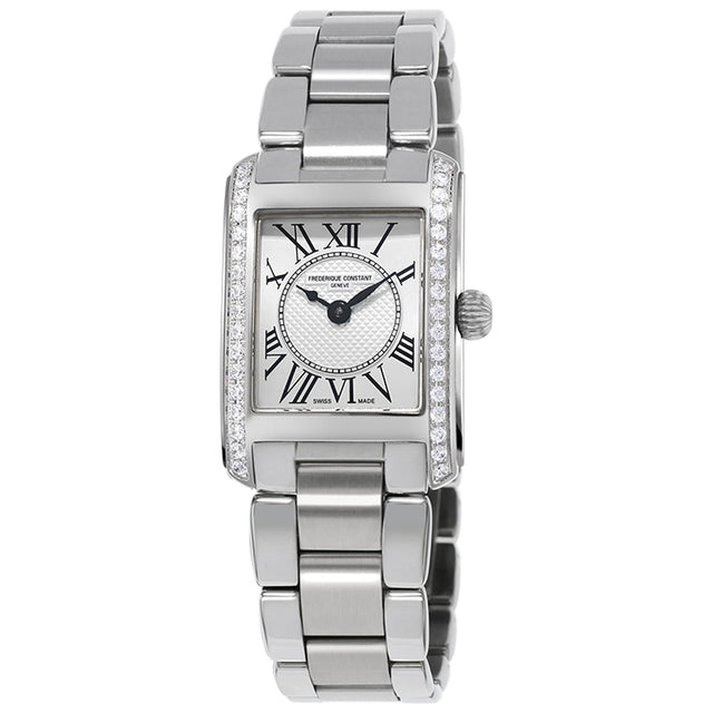 Ladies' Frederique Constant Classic Carree Diamond Watch FC-200MCD16B