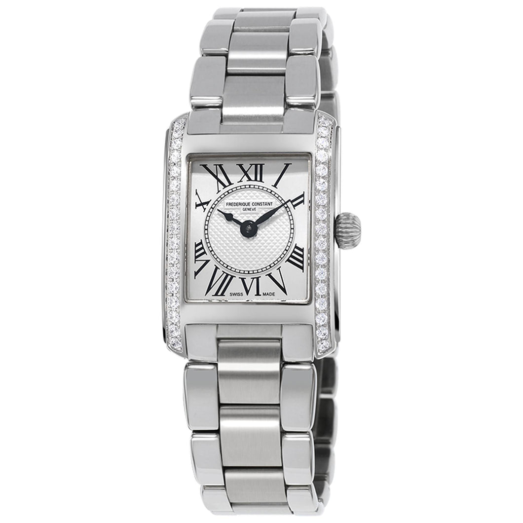 Ladies' Frederique Constant Classic Carree Diamond Watch FC-200MCD16B