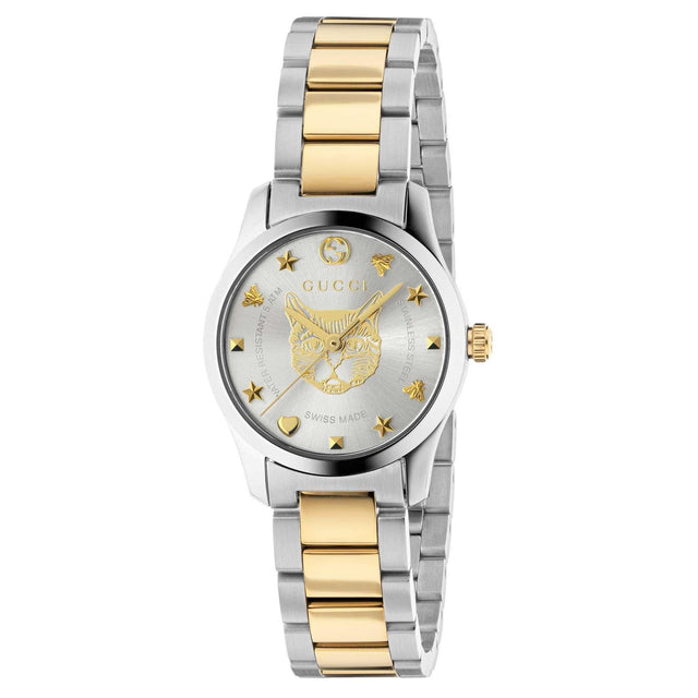 Ladies' Gucci G-Timeless Two-Tone Watch, 27mm YA126596