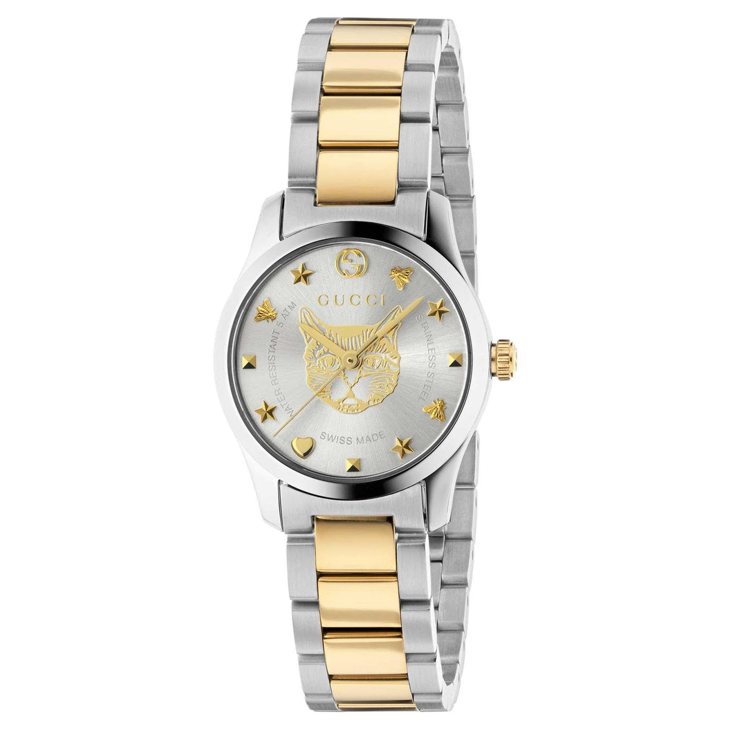 Ladies' Gucci G-Timeless Two-Tone Watch, 27mm YA126596
