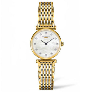 Ladies' La Grande Classique de Longines Diamond Two-Tone Watch L42092877