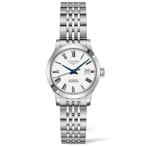 Ladies' Longines Record Collection Automatic Stainless Steel Watch L23214116