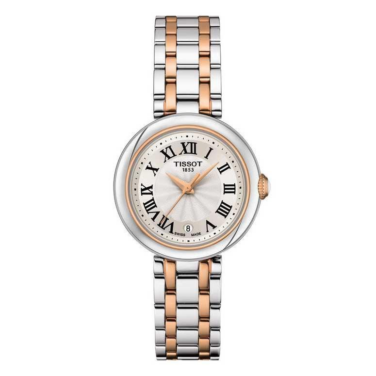Ladies' Tissot Bellissima Small Lady Two-Tone Watch T1260102201301