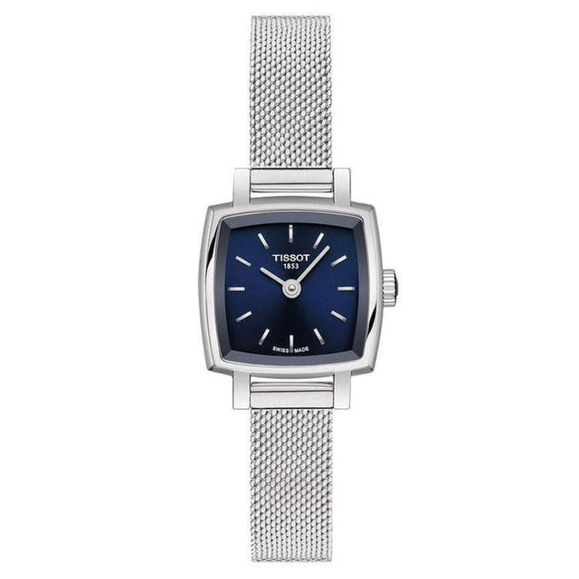 Ladies' Tissot T-Classic Lovely Square Blue Dial Watch T0581091104100