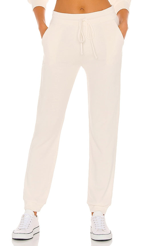 Lanston Cuffed Joggers in Ivory - Pantalon de jogging à revers Lanston en ivoire - Lanston 象牙色翻边慢跑裤 - Lanston-Jogginghose mit Bündchen in Elfenbein - Lanston 커프 조거팬츠 - Joggers con risvolto Lanston in avorio