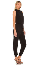 Lanston Sleeveless Turtleneck Jumpsuit in Black