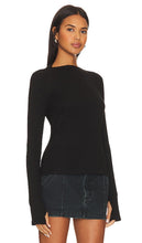 Lanston X REVOLVE Mock Neck Top With Thumbholes in Black