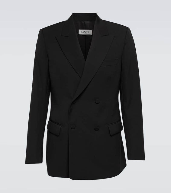 Lanvin Double-breasted wool blazer