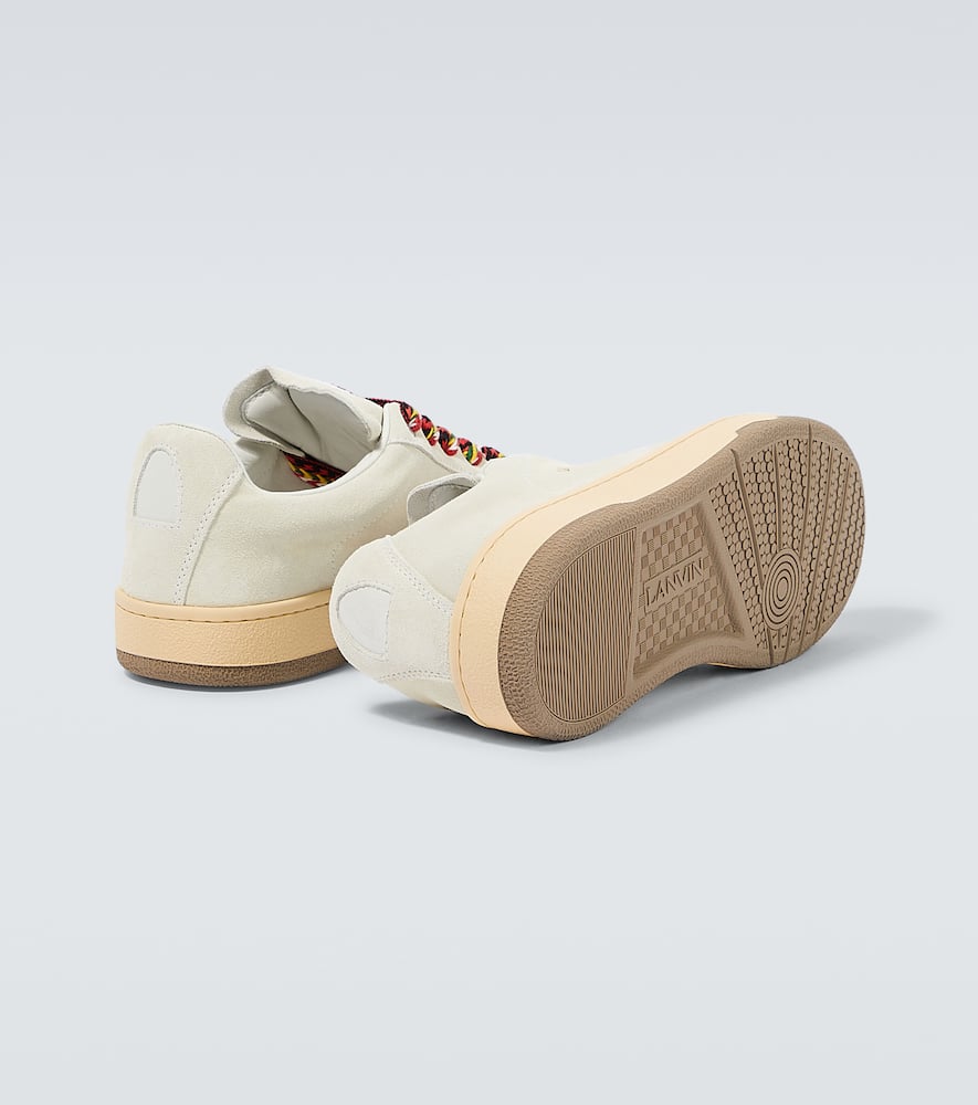 Lanvin Lite Curb suede sneakers