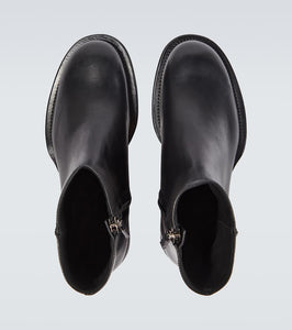 Lanvin Medley leather ankle boots