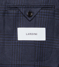 Lardini Checked cotton and linen blazer