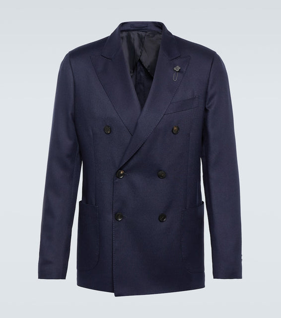 Lardini Double-breasted blazer