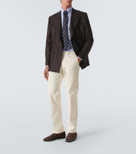 Lardini Double-breasted virgin wool blazer