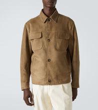 Lardini Suede leather jacket