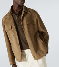 Lardini Suede leather jacket