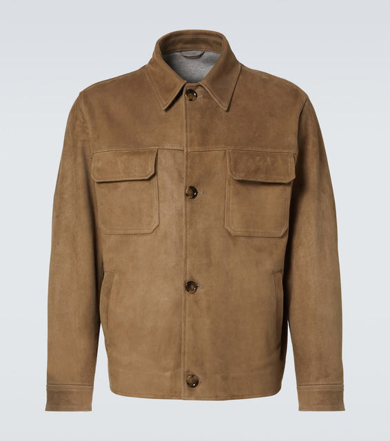 Lardini Suede leather jacket