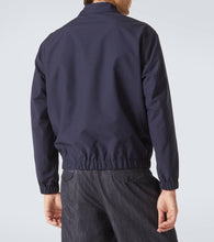 Lardini Wool and cotton bomber jacket