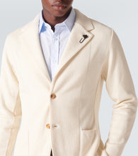Lardini Wool and silk blazer