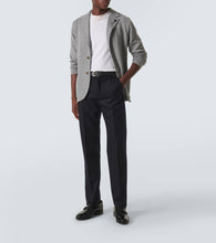 Lardini Wool, silk, and cashmere blazer