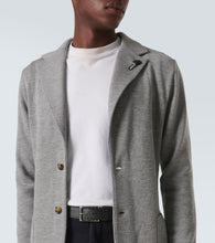 Lardini Wool, silk, and cashmere blazer