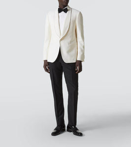 Lardini Wool tuxedo jacket